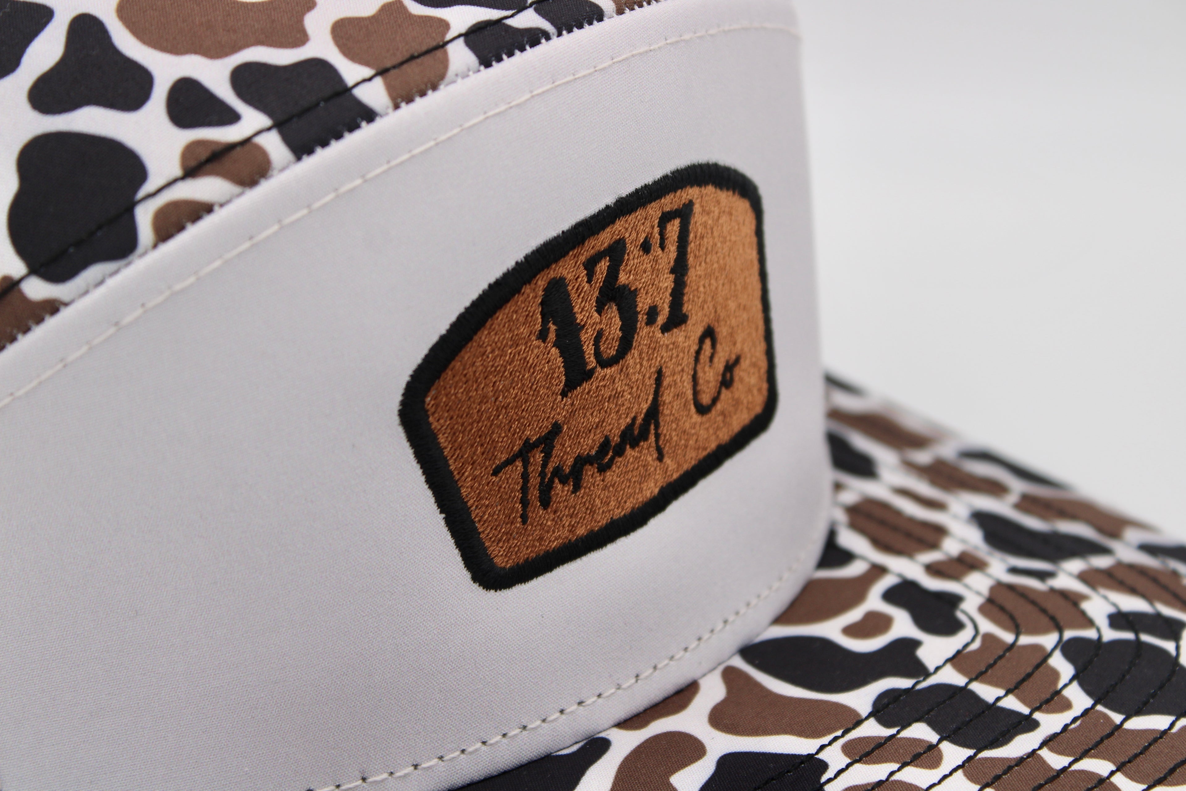 Brown & Black Camo - Brown 13:7 Patch